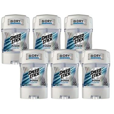 Imagem de Mennen Desodorante antitranspirante Speed Stick Power para homens, Ultimate Sport, 85 g, pacote com 6