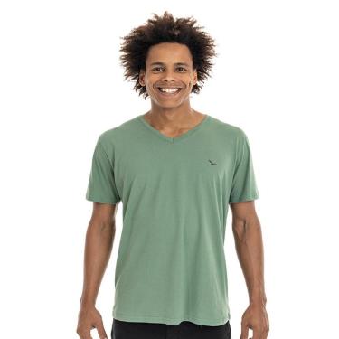 Imagem de Camiseta Masculina Gola V 100% Algodão Yacht Master 110001B-Masculino