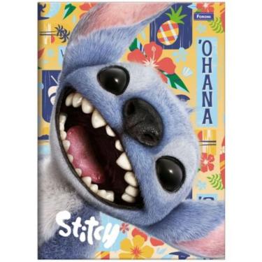 Imagem de Caderno Brochurao 80F Stitch Movie Foroni 40.7084-3