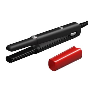 Imagem de OIIBWQ Modelador de Cabelo Portátil com Placas Cerâmicas E Quatro Opções de Temperatura, Preto