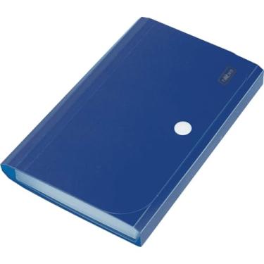 Imagem de Tilibra - Pasta Sanfonada Polipropileno A4 12 Divisões Color Azul