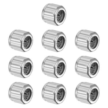 Imagem de shamjina Rolamentos de rolagem de agulhas genéricos 10x Rolamentos de esferas radial de ranhura profunda para ferramentas elétricas roda de móveis de caixa de