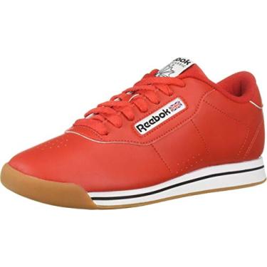Imagem de Reebok Tênis feminino casual Princess Signature, Elt-techy vermelho/branco/chiclete, 42