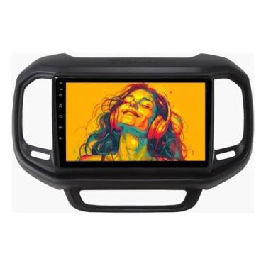 Imagem de Kit Central Multimidia Mp5 9 Pol. Comando De Voz Toro 2016 A 2020