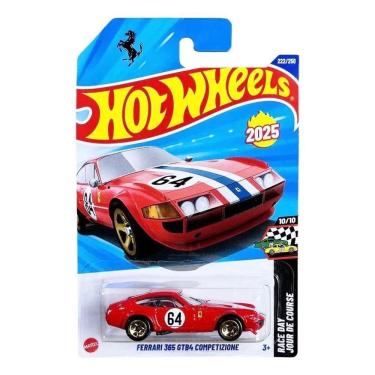 Imagem de Hotwheels - Ferrari 365 Gtb4 Competizione Vermelho Hyw48