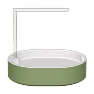 Imagem de KiBcsLic Banheira automática para, caixa de banho elétrica USB com bomba de circulação de água, fonte de chuveiro para periquitos e conure, Branco