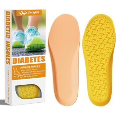 Imagem de Palmilhas diabéticas U1uckyFeet Soft Therapeutic para homens e mulhere