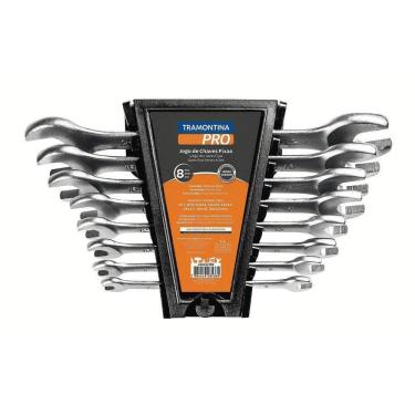 Imagem de Jogo De Chaves Fixas 8 Peças Tramontina Pro Tramontina