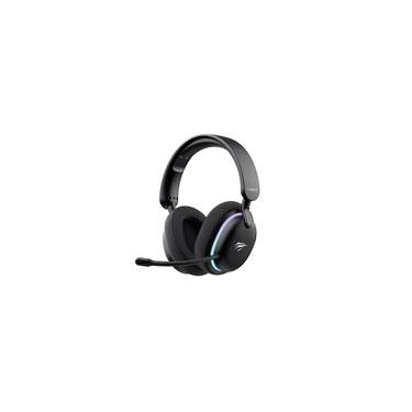 Imagem de Headset Gamer Sem Fio Professional Fuxi-H7, RGB, Tri Mode, Bluetooth, Recarregável, USB-C, Preto - Fuxi-H7 Black