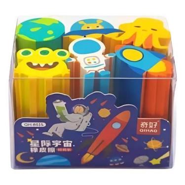 Imagem de Borracha Infantil Divertida em Kit com 6 Unidades - Caravan do Brasil,