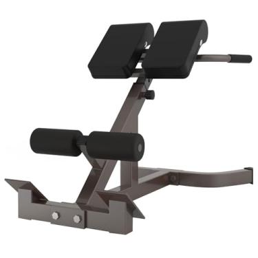 Imagem de Banco de academia cadeira romana com altura ajustável banco de extensão traseira banco abdominal treinador de força de perna banco de hiperextensão equipamentos de academia cargas 299 kg equipamento