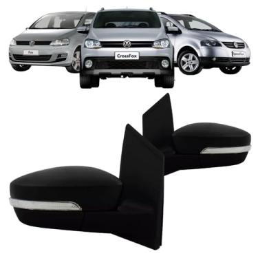 Imagem de Retrovisor Fox Spacefox Crossfox 2010 A 2014 Eletrico