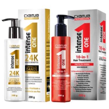 Imagem de Kit Leave in 10 In1 Hair Treatment & 24k Controle Danos 200g - ckamura