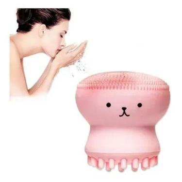 Imagem de Esponja de silicone p/ limpeza, massagem e esfoliação facial - My Beau