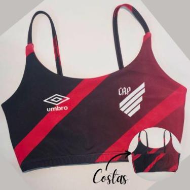 Imagem de Top Fitness Academia Cores Confortável Alça Fina Times Brasil - Estilo