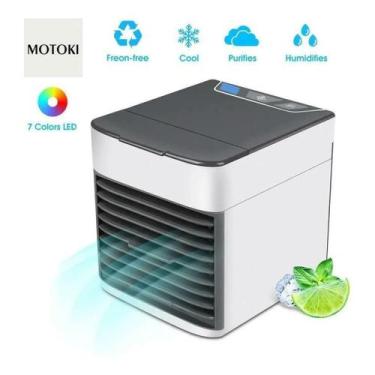 Imagem de Mini Ar Condicionado Ventilador Portátil Usb 3 Velocidades - MARKELK