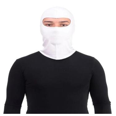 Imagem de Touca ninja/balaclava/motoqueiro - Freitas Modas, Branco, único