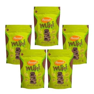 Imagem de 5 Mini Bombom Com Banana 60g Flormel