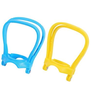 Imagem de Joyhey Pacote com 2 alças de garrafa de água de 5 galões, elevador de garrafa de água antiderrapante de plástico, alça de elevação para garrafa de água potável, economia de energia (duas pessoas