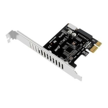 Imagem de Placa De Expansão USB 3.0 PCIE Conversor Tipo E De 5 Gbps 1x 4X 8X 16X