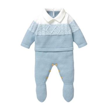 Imagem de Macacão De Inverno Para Bebês Meninos De 0 a 18 Meses, Textura Macia, 