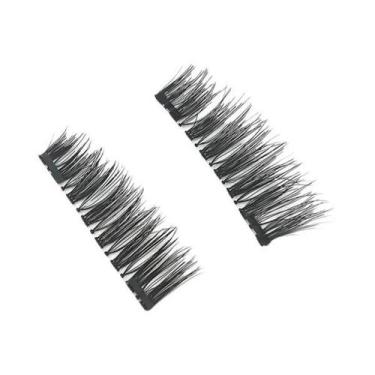 Imagem de Cílios Postiços Magnéticos 3D Sem Rastros De Cola, Fixação Rápida, Reu