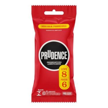 Imagem de Kit c/ 3 Preservativo Masculino Lubrificado Prudence 8un