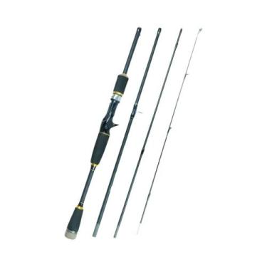 Imagem de Vara De Pesca Portátil Santa King Carbon, 4/5 Seções, Cabo De EVA, Par