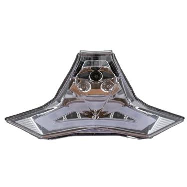 Imagem de TOPZONE Adequado para Kawasaki 2014-2018 ZR1000 Z1000 / Z1000 ABS; luz traseira de freio + conjunto de combinação de indicador de seta integrado (transparente)