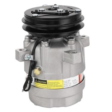 Imagem de YWBL-WH Compressor de Ar Condicionado Escavadeira, Peça de Substituição Direta, 12V Com Modelo Compatível, Fácil de Instalar, para DH55 DH60 12V Spacer