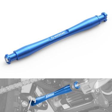 Imagem de NICECNC Suporte Blue Foot Pegs com O-Rings Compatível com Surron Light Bee X/S/L1E CNC Alumínio Compatível com Segway X160/X260 See Fitment