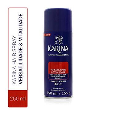 Imagem de Karina Hair Spray Fixador 250 Ml Normal Vermelho Pequeno