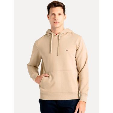 Imagem de Moletom Tommy Hilfiger Masculino Essential Terry Hoody Cáqui-Masculino