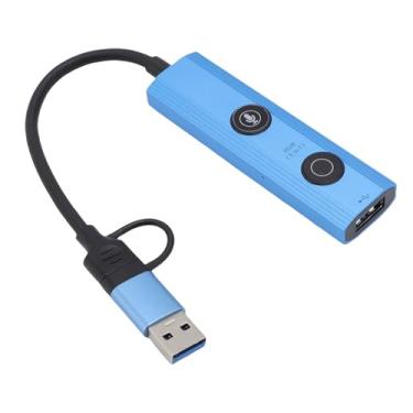 Imagem de Fockety Estação de Ancoragem de Laptop AI, 5 Em 1 USB C Docking Dune Monitor Adaptador, Hub USB C Com Transcrição de Voz, Tradução, Portas USB 3.0 e USB 2.0 para Casa, Escritório