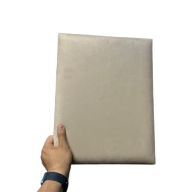 Imagem de Cabeceira Modulada Estofada Adesiva 40x30 Cama Box Casal Solteiro Queen King(BEGE,SOLTEIRÃO (6 PLACAS))