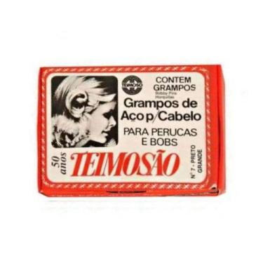 Imagem de Grampos De Cabelo Teimoso Nº7 Preto c/100un