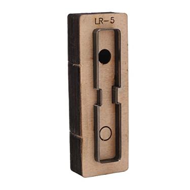 Imagem de Molde de Corte de Metal de Couro, Perfurador de Couro, Bordas Limpas, Liga de Aço, Ferramenta de Corte de Couro Diy para Estampagem (LR-5)