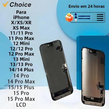 Imagem de Tela OLED LCD Touch Screen Digitizer Para iPhone XR XS Max 11 12 pro M