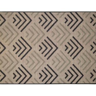 Imagem de Tapete de Sisal 1,00x1,50 Flecha B-rayza - Colorido