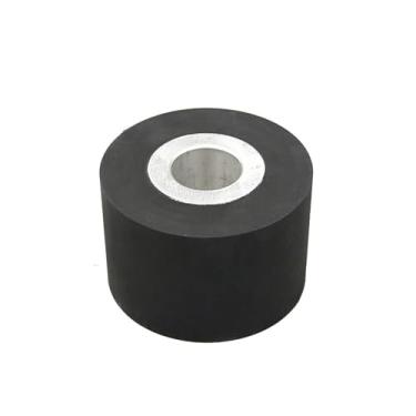 Imagem de 1 peça 75x50mm Roda de contato de borracha Esmerilhadeira de suporte traseiro Roda intermediária, Sólida 25mm ID