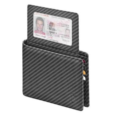 Imagem de Carteira Zitahli em couro com bloqueio de RFID com 12 compartimentos p