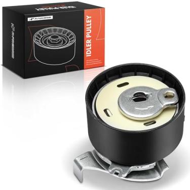 Imagem de A-Premium Conjunto tensor de correia com polia compatível com Ford Escape 2001-2004, Focus 2000-2004, Escort 1998-2003, Contour 1998-2000 & Mazda Tribute 2001-2004 e Mercury Cougar 1999-2002, Mystique