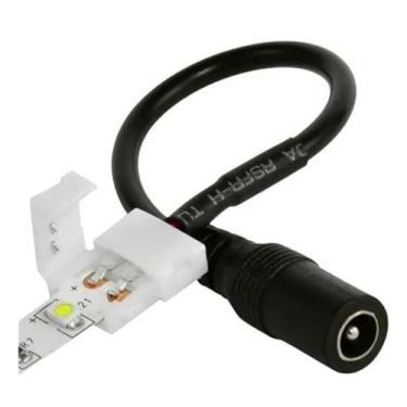 Imagem de Conector Clip com P4 Femea p/Fita LED 12V 2 vias