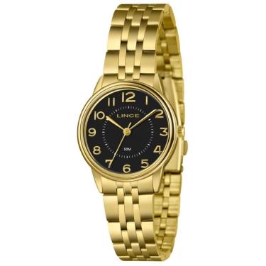 Imagem de Relógio Feminino Lince Dourado LRGM027L32 P2KX