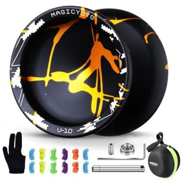 Imagem de Yoyo MAGICYOYO V10 Finger Spin Professional com acessórios