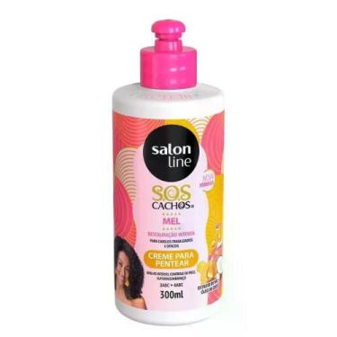 Imagem de Creme para Pentear Sos Cachos Mel Salon Line 300Ml