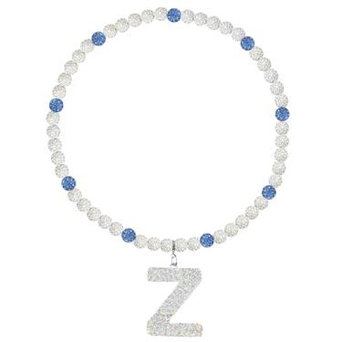 Imagem de Colar de coleção de gelo de beisebol com letras brilhantes, acessórios de beisebol com strass cintilante, para homens, meninos, coleção de diamantes brilhantes e gelo, presentes para amantes de times