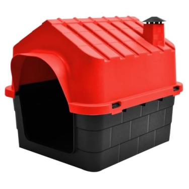 Imagem de Conforto para seu Pet - Casa para Cachorro e Gato, Casinha Macia e Aconchegante como um Abrigo Seguro(Vermelho,Número 7 - Extra Grande)