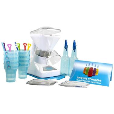 Imagem de Snowie Máquina de Raspadinha com Xaropes e Cones,110V, Branca