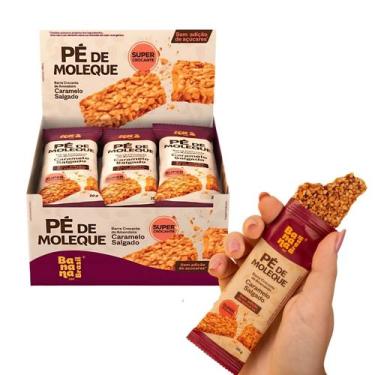 Imagem de Barrinha Zero Açúcar Pé De Moleque Caramelo Salgado Banana Brasil - 16